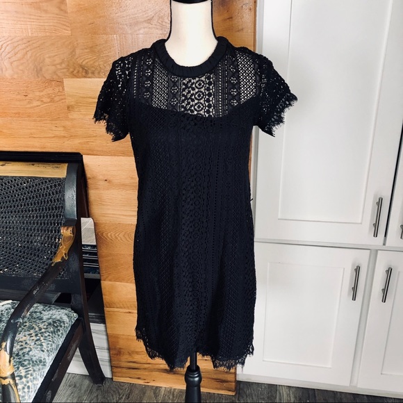 Lauren Conrad Black Lace Dress - Picture 2 of 8